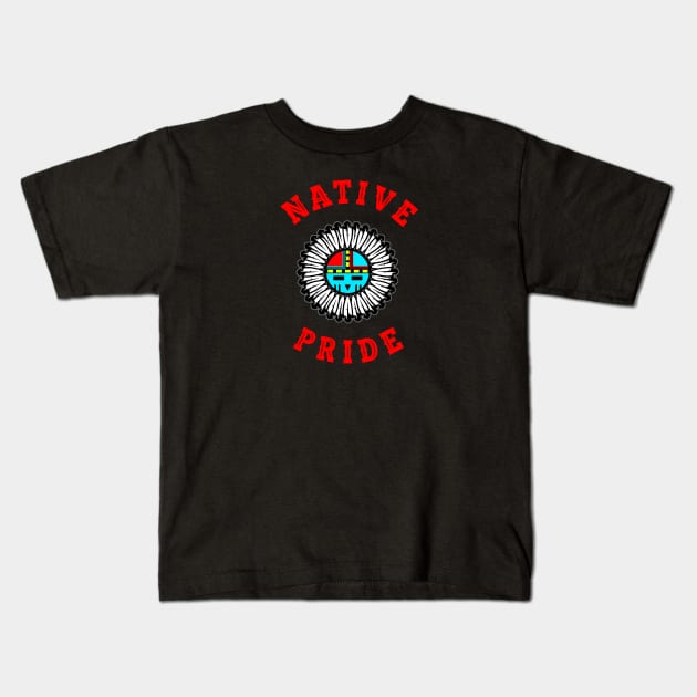 NATIVE PRIDE 20 (HOPI) Kids T-Shirt by GardenOfNightmares